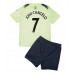 Billige Manchester City Joao Cancelo #7 Tredjetrøye Barn 2022-23 Kortermet (+ korte bukser)